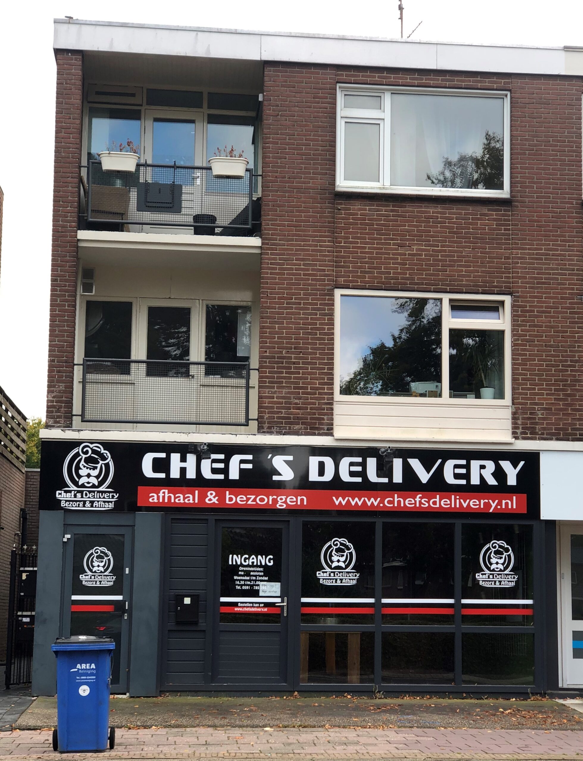 chef's delivery, afhaal en bezorg restaurant Emmen