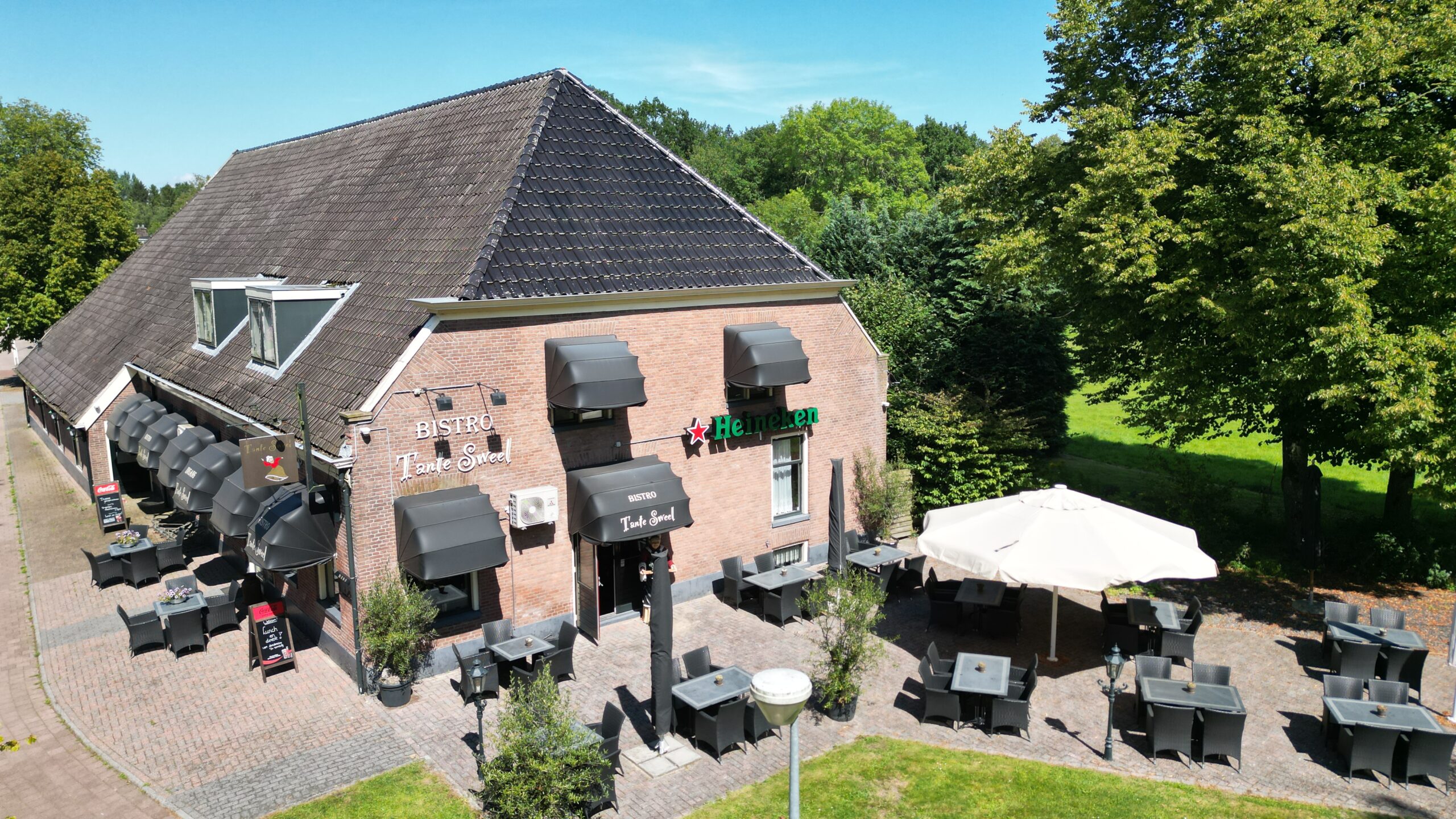 Bistro Tante Sweel, Restaurant Zweeloo, Drenthe, Klaassen Vastgoedmakelaardij